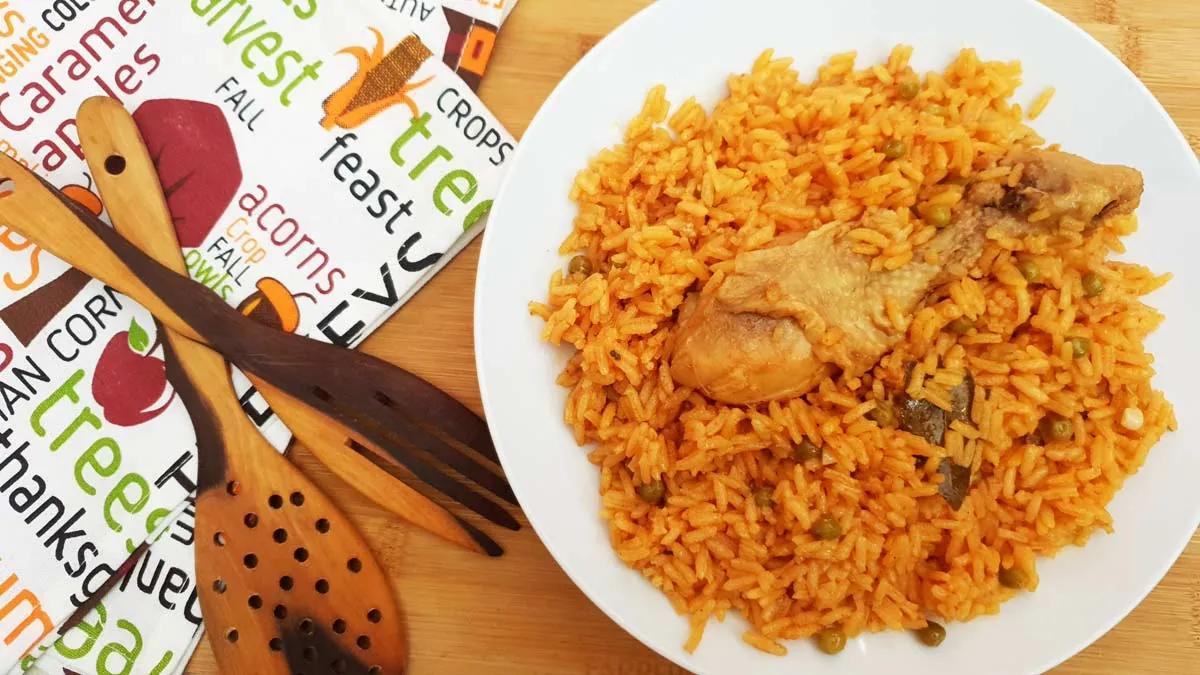 Arroz con pollo a la chorrera
