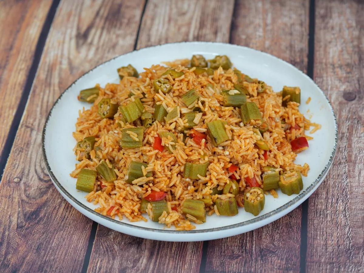 Arroz con Quimbombó