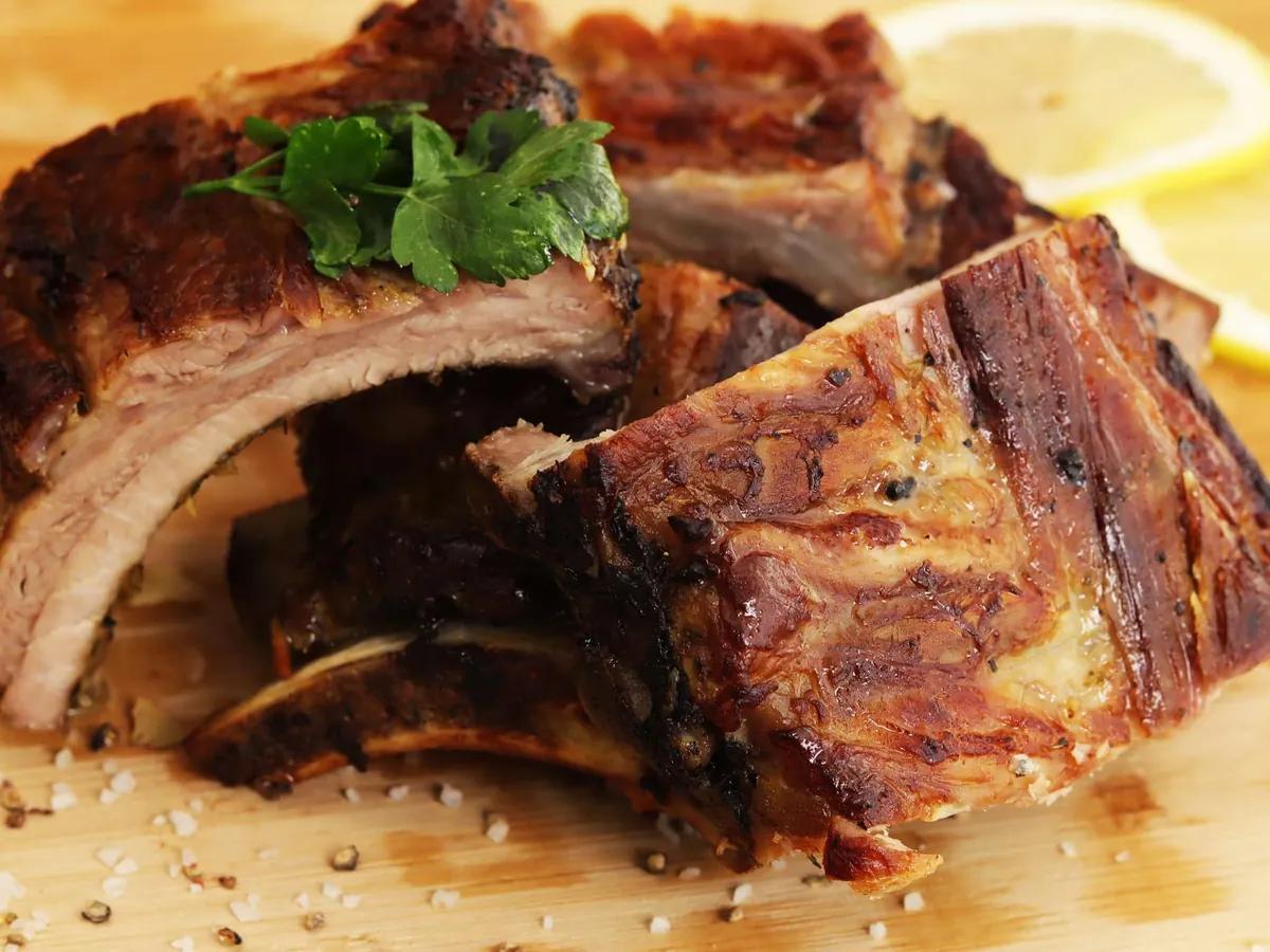 Receta de costillas de cerdo al horno