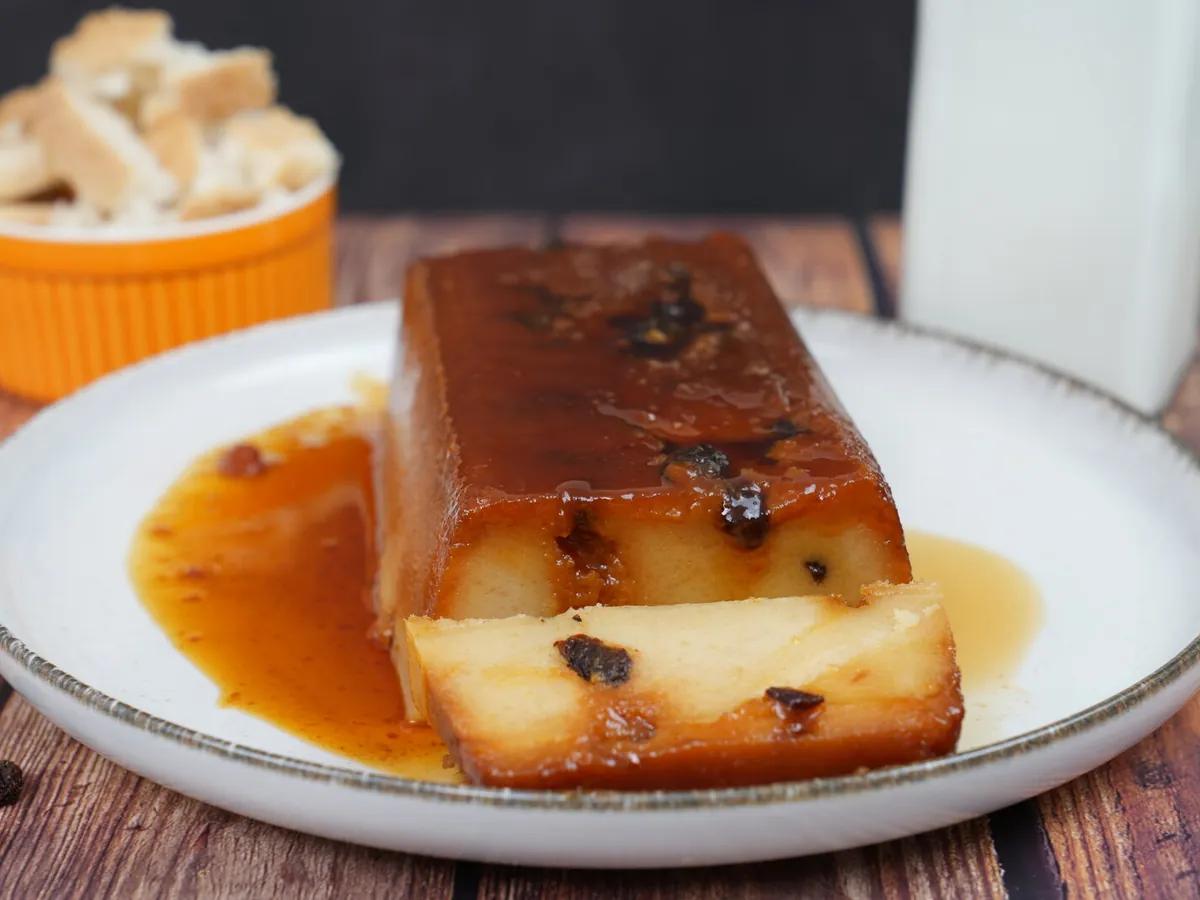 Pudín de pan casero