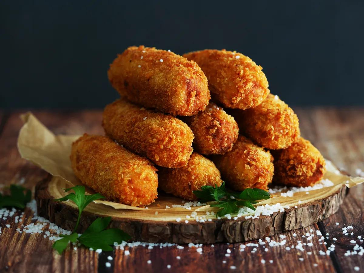 Croquetas cubanas de pollo