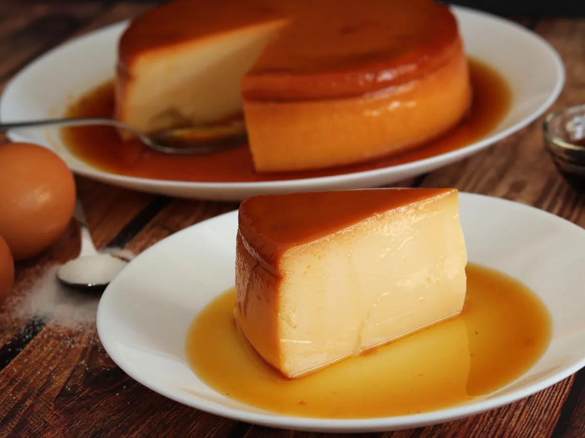 Flan cubano casero