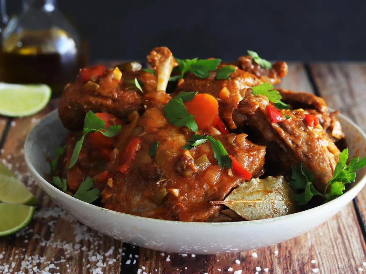 Fricasé de Pato Cubano