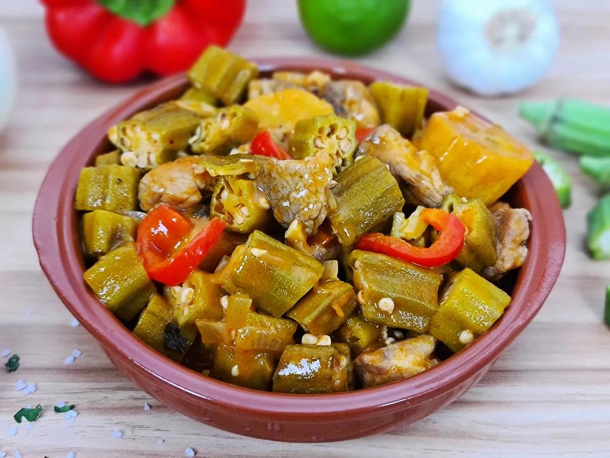 Quimbombó con Carne